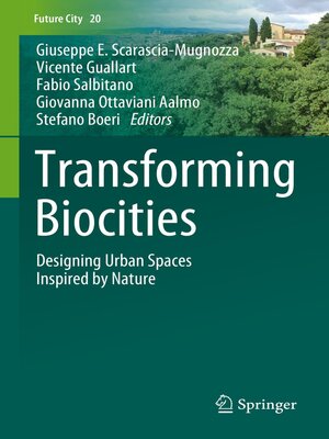 cover image of Transforming Biocities